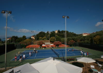 tennis lerici campi e mare