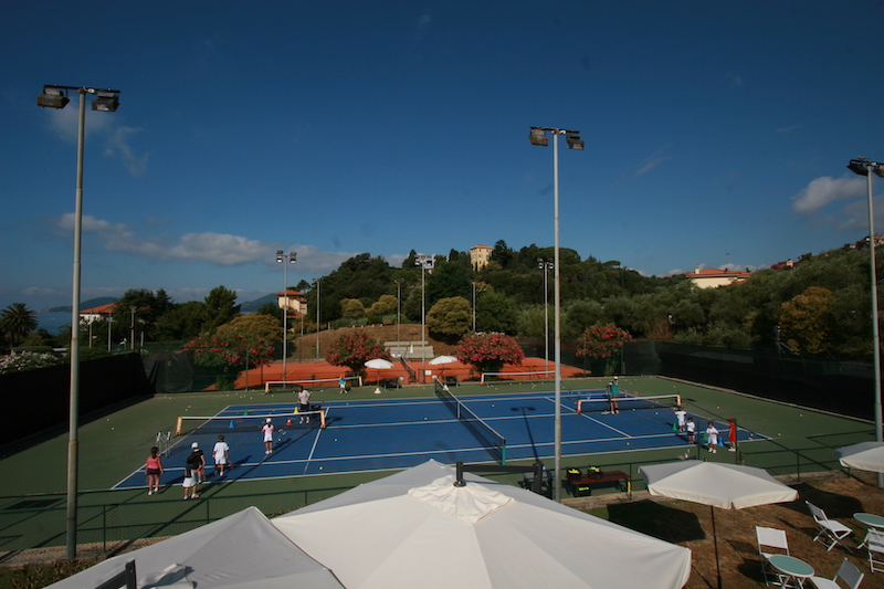 tennis lerici campi e mare